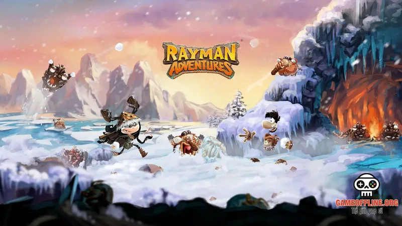 Rayman Adventures game vui nhon offline